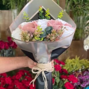 Artificial rose bouquet