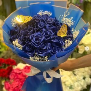 Satin rose bouquet