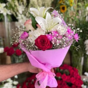 Bouquet of red roses